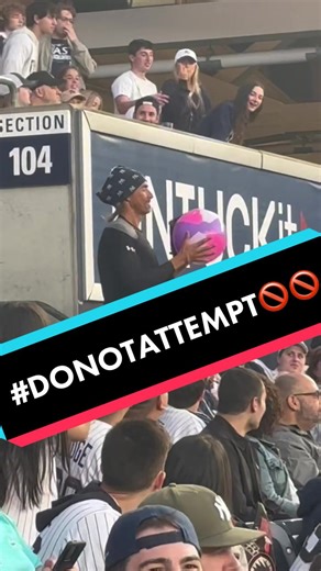 Mark Kirsch Sign Language at Yankees Stadium