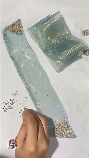 Step-by-Step Bow Making from Leftover Fabric ✨️ #diy #bowmaking #hairaccessories