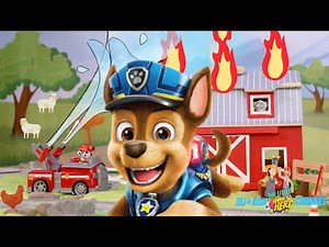 Paw Patrol - Pups Save the Farm Animals from a Burning Barn! 🚒🚜🐾