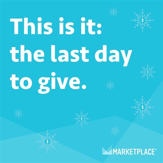 Today is the last day of 2025. We’re building the future of economic journalism – but we can’t do it without you. Your gift today helps sustain Marketplace’s mission well into 2026 and beyond. Give now at mktplc.org/4pLp3Xj. | Marketplace Business News