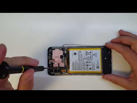 Motorola E30 disassembly LCD replacement