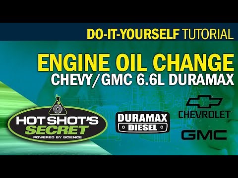 How to Change the Oil and Filter on a Chevy 6.6L Duramax