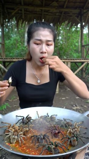 원시 라이프｜고요한 숲속의 모닥불과 특별한 음식 #food #lunch #foodie