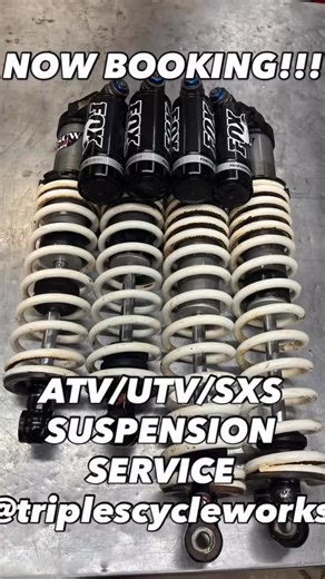 Looking for new shocks from Elka, Tractive, Lens performance, Laniner suspension, kYB and Showa we have you covered. Looking for service? We stock suspension service parts to keep you riding. #triplescycleworks #triplesmotoworks #motoshop #novascotia | Triple S Cycle Works