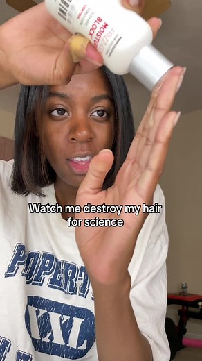 You guys asked all about anti frizz, anti humidity, and anti moisture products/tips. Ive been using the sabino moisture block serum for a while and decided to test out how well it really works. I ruined my silk press for this but its okay because its wash day🤣 #naturalhair #silkpress #straighteninghair #straightnaturals #naturalhairproducts