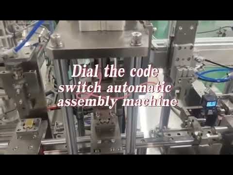 Dial Code Switch Automatic Assembly Machine | High-Speed Production Line
