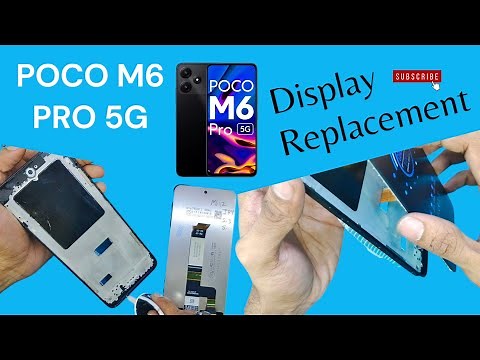 poco m6 pro 5G display replacement | how to change poco m6 pro 5G display #how #poco #repair