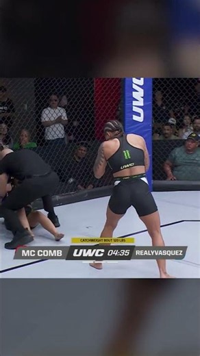 NASTY 1st round KO from Gabi McComb #UWC58