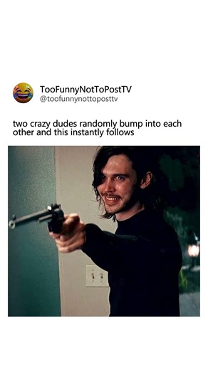 how is he so calm during a home invasion