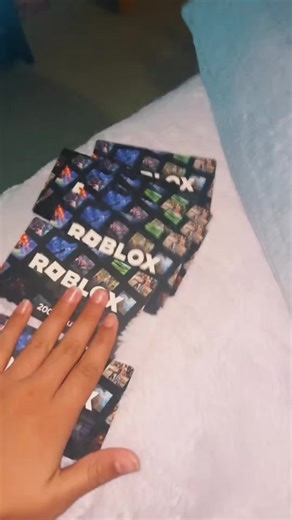 Showcasing My Robux Gift Card Collection