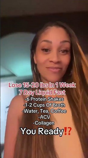 7 Day Liquid Fast| Rapid Weightloss