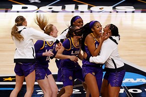LSU Women's Basketball Team Gets Support From Gabrielle Union