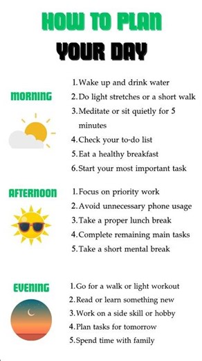 How To Plan Your Day Effectively | Simple Daily Routine for Productivity