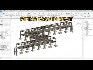 Piping Rack in Revit