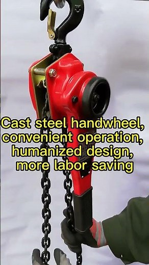 lever hoist operation demonstration video #chainblock #leverblock