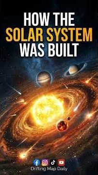 This Is How Our Solar System Was Built 🏗️ #space #solarsystem