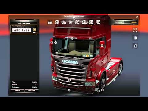 ETS2 Custom Name Plates