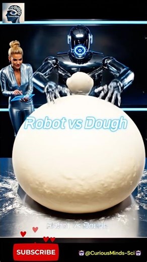 Cooking Robot Girl Inflation or Sci-Fi Perfection #kitchenrobot #veo3 #shorts
