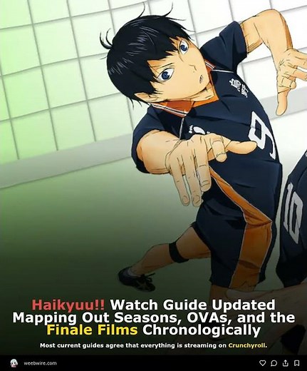 Haikyuu Watch Guide Updated for Finale Films Chronology
