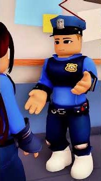 Das arme Mädchen half der Polizei, einen Verbrecher zu fangen… und dann passierte DAS!😭 #roblox