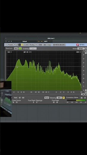 Free Frequency Spectrum Analyzer: Span by Voxengo #mixinglessons #audiomastering #musicproduction