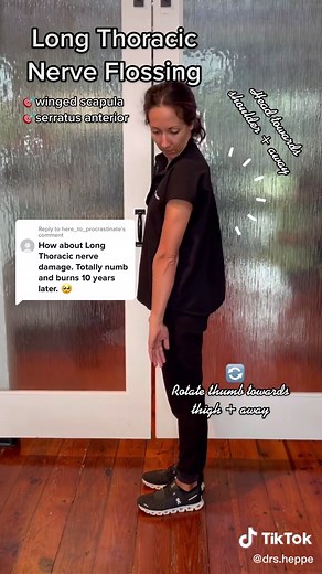 Long Thoracic Nerve Flossing for Serratus Anterior and Winged Scapula Relief