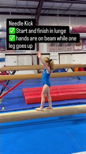 Beginning Gymnastics - Beam Skills