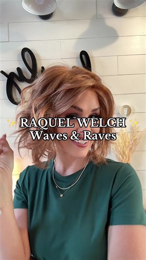 Raquel Welch Waves & Raves in Rusty Auburn Color