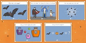 Halloween Worksheets