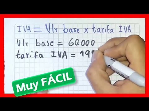 Como CALCULAR el IVA 🤓👉🔢 Ejercicio paso a paso