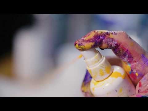 Tutorial :How To Use Airbrush Medium by Liquitex