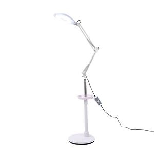 [Hot Item] Beauty Equipment Folding Beauty Salon Cosmetic Floor Stand for Magnifying Lamp Makeup LED Cold Light Cosmetic Lamp Magnifier