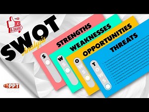 How to Create a Stunning SWOT Analysis Slide in PowerPoint