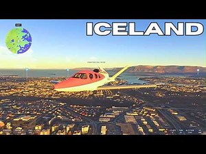 Iceland From the Sky ✈️ Microsoft Flight Simulator Free Flight Gameplay