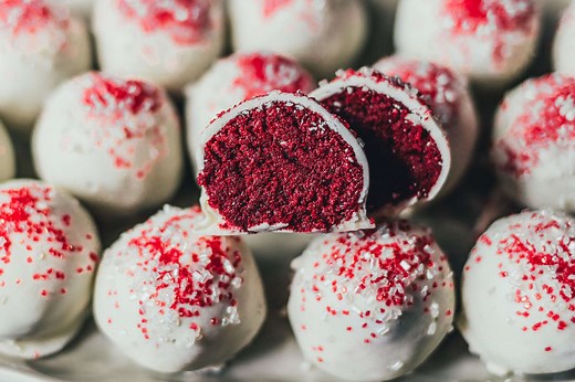 Red Velvet Cake Balls