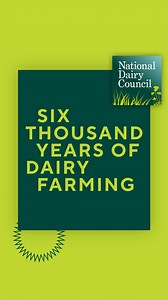 Trust issues? Talk to six thousand years of dairy farming ✨🐄 The tradition of dairy farming goes way back… and we mean waayyy back ⌛💚 Take a look at some of the major eras that this tradition has lived through so far — and it’s only getting stronger 💪 #IrishDairy #FromTheGroundUp #MillyTheCow | National Dairy Council