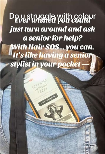 Ever been stood behind the chair thinking… “Is this lifted enough?” “Is that a level 8 or a 9?” “What toner do I even use now?” And there’s no senior stylist around to ask. No one to double check. No reassurance. Just you… and a client waiting 👀 That feeling? The panic. The second guessing. The hoping it turns out okay. We’ve ALL been there. That’s exactly why Hair SOS exists. Hair SOS is like having a senior stylist in your pocket. 📲✂️ You upload a photo, explain what’s happening, and you get