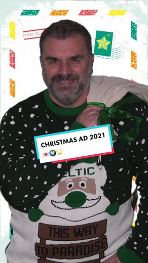 Celtic FC Christmas Jumper - 2021 Ad Revealed!