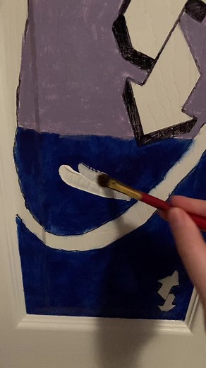 Soooo I might have been incorrect … #fyp #xyzbca #lgbt #bi #sapphic #queer #painting
