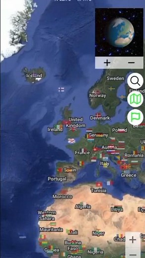 United Kingdom from Space | NavigeoMaps Satellite View #worldmap #geographythroughmaps #map