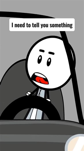 I need to tell you something #fyp #usa_tiktok #couple #girlfriend #boyfriend #animation #funnyvideos #foryou | Cool Aniamtions