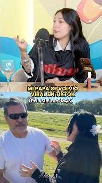 VOLVIÓ FAMOSO A SU PAPÁ EN TIKTOK. #siempretarde #zalo