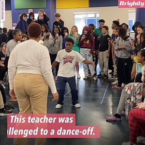 2.6M views · 110K reactions | Watch this epic dance battle between a student and his teacher!  https://t.co/r6pUbo8p4H https://t.co/wroENpnvyC | Good Morning America | Facebook