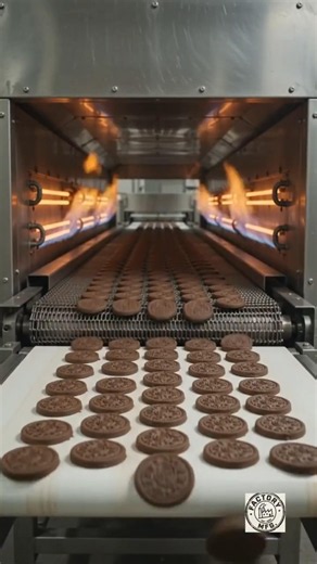 How Oreos Are Actually Made 🍪 Satisfying Factory Process #usa #food