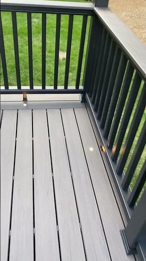 Timbertech Espresso Deck With Lights