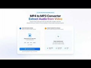 How to Convert MP4 to MP3 Online (Free & Fast) 🎧 Extract Audio from Video