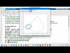 Lecture 03: 2 of 3 MATLAB code of Fractal Fractional Scheme with CF operator