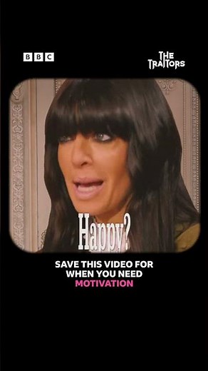 Claudia Winkleman motivates the nation - BBC