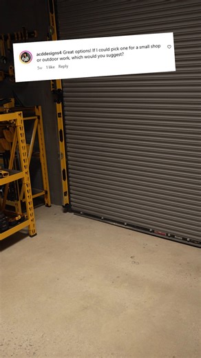 Small shop and outdoor work? Yeah, we got a light for that. #DEWALTTough #DEWALT | DEWALT