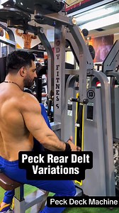 Master the Rear Delts: 3 Powerful Pec-Deck Machine Variations to Sculpt Strong Shoulders 💪🔥 #reardelt #ShoulderWorkout #pecdeckmachine #gym #muscle #fitness #bodybuilding #reardelts #back #upperback #backexercise | Bodyfitness GYM